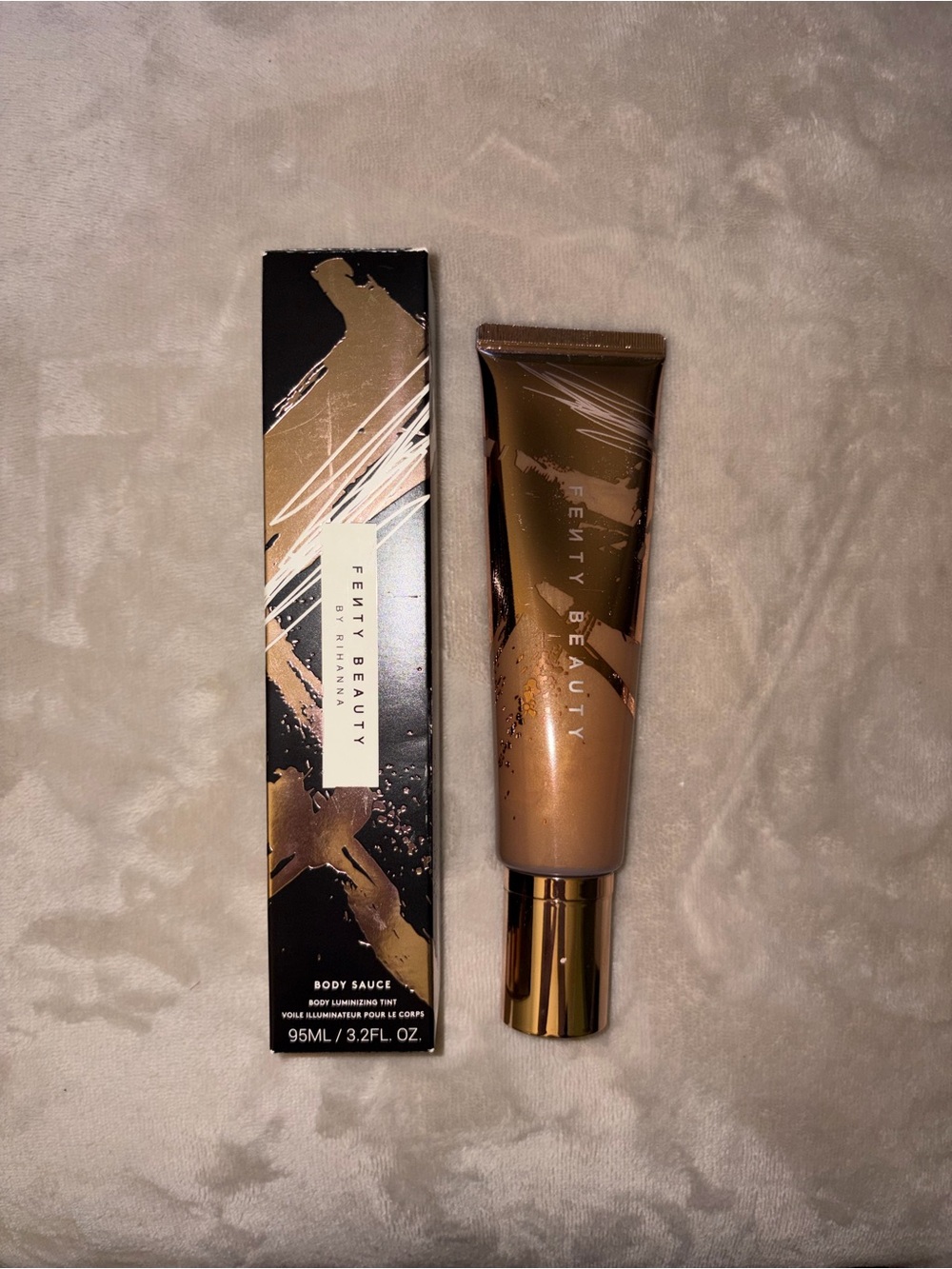 Fenty Beauty Body Sauce Body Luminizing Tint (Agave Spice) 95ml/3.2 fl. oz.)